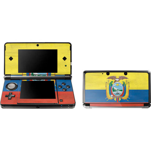 Ecuador Flag Distressed Nintendo Skins